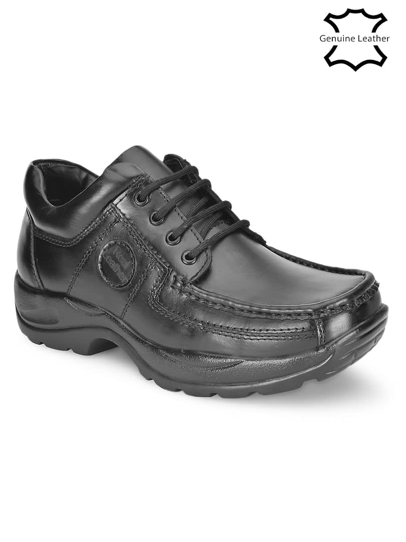 fashion victim Men Black Leather Shoes Shop Shoes